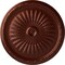 Ekena Millwork Juniper Ceiling Medallion (Fits Canopies up to 7"), Hand-Painted Antique Copper, 36"OD x 1 1/2"P CM36JUACS - alternate 1